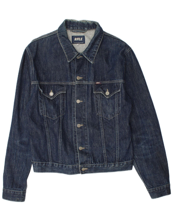 Женская джинсовая куртка RIFLE UK 18 XL, темно-синяя, хлопок
