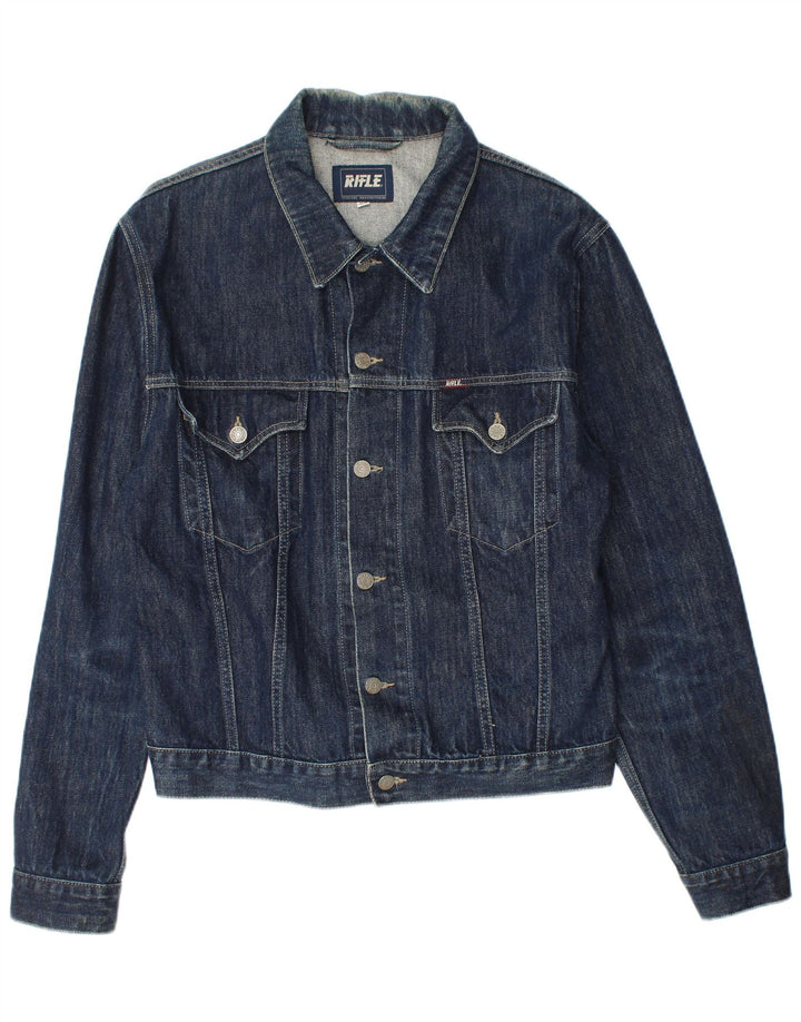 Женская джинсовая куртка RIFLE UK 18 XL, темно-синяя, хлопок