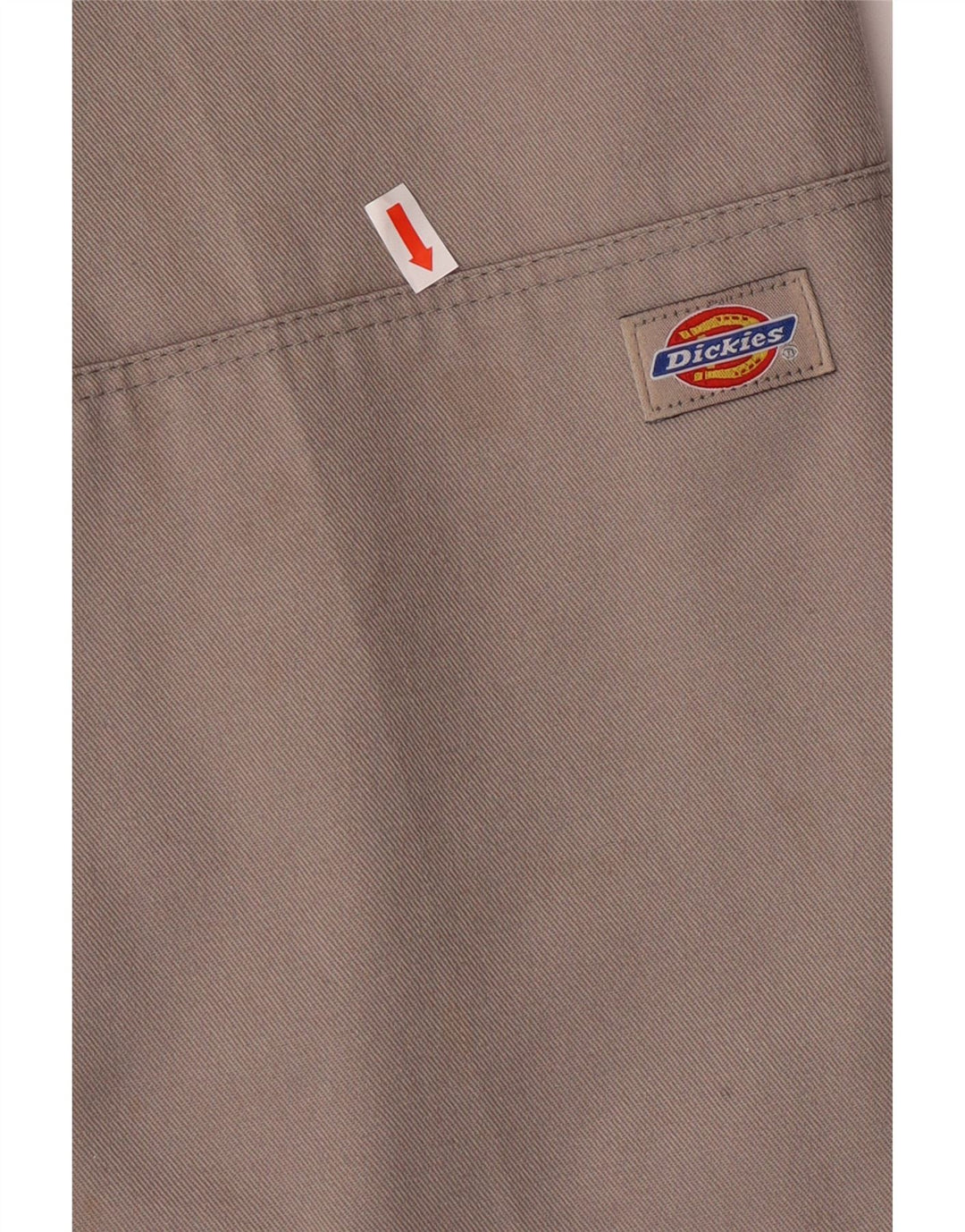 DICKIES Мужские прямые брюки-карго W34 L32 Серые