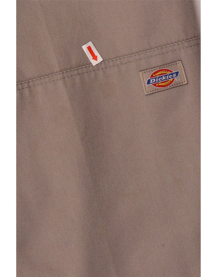 DICKIES Мужские прямые брюки-карго W34 L32 Серые