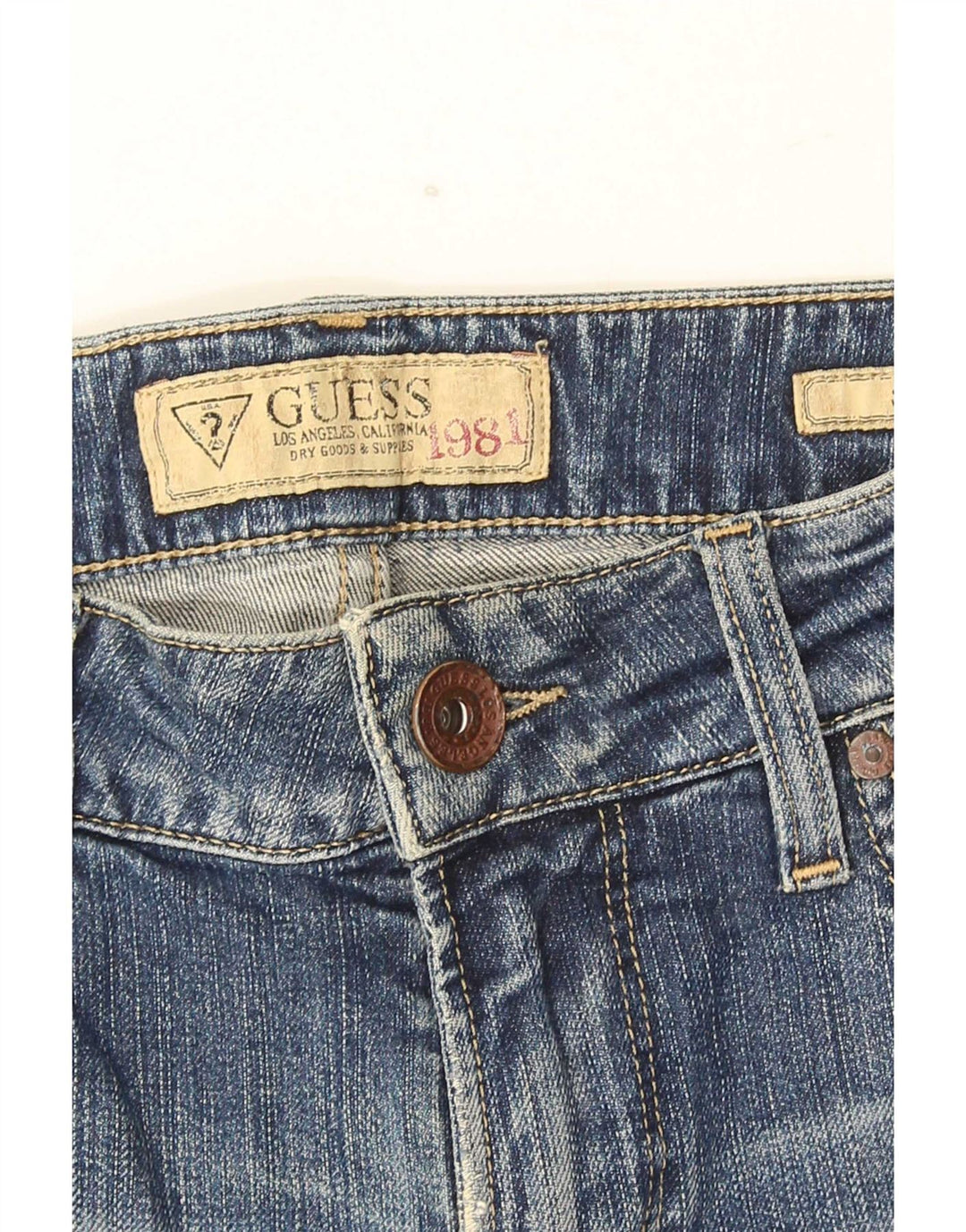 Мужские узкие джинсы Guess W30 L32 синие
