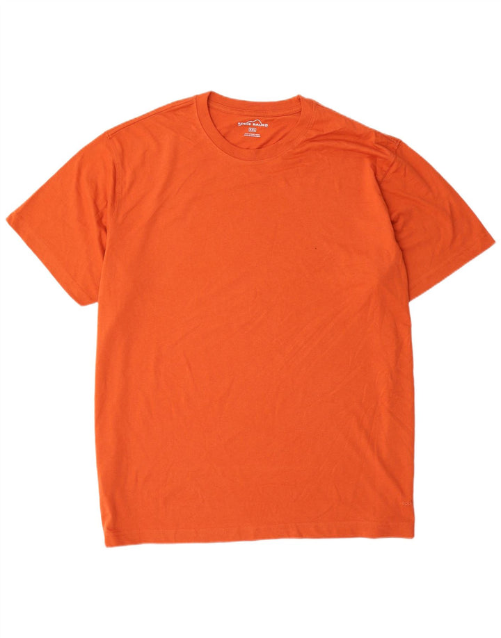 Мужская футболка EDDIE BAUER 2XL оранжевого цвета, хлопок