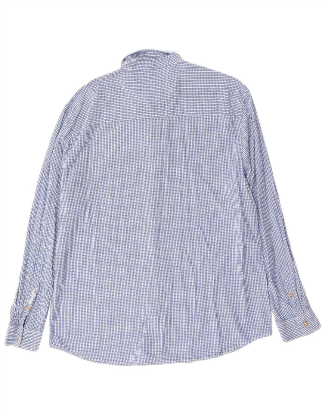 Мужская рубашка Wrangler 2XL, синяя клетка, хлопок