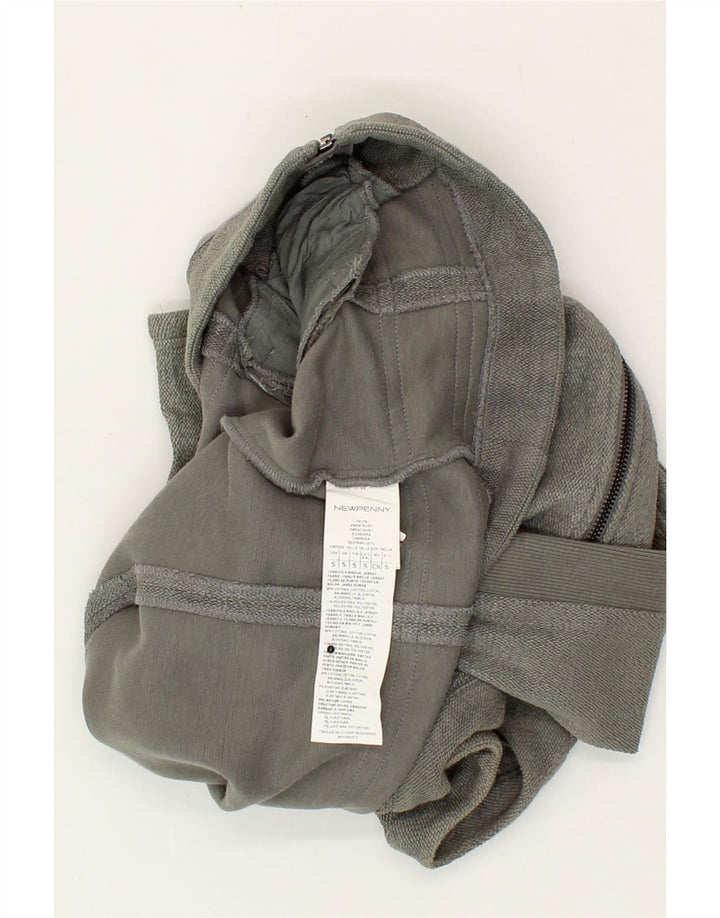 PENNY BLACK Womens Blazer Jacket UK 8 Small Grey Cotton Vintage Penny Black and Second-Hand Penny Black from Messina Hembry 