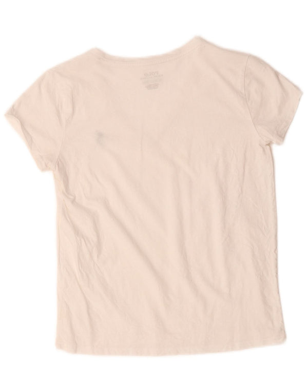 Женская футболка Polo Ralph Lauren Top UK 6 XS, белый хлопок
