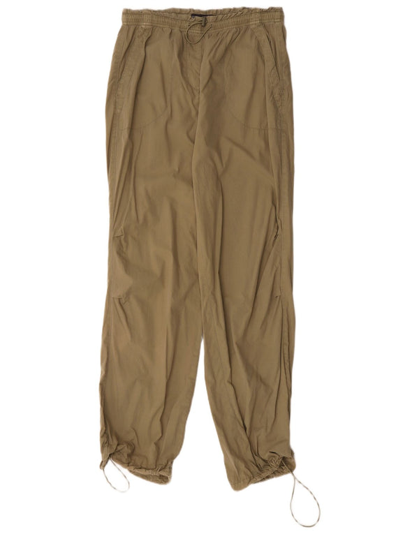 Женские брюки-чиносы Marks & Spencer для джоггеров UK 12 Medium W32 L32 Бежевые