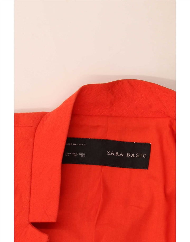 Женский открытый пиджак Zara UK 6 XS красный