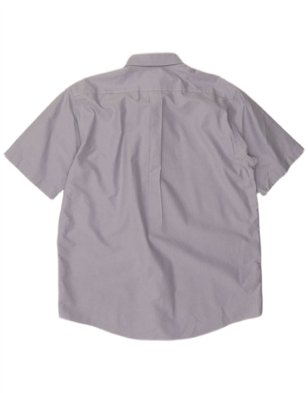 Мужская рубашка традиционного кроя с коротким рукавом L.L.BEAN, размер 15 1/2, средний синий