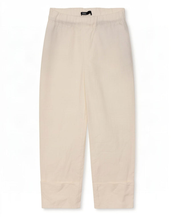 Zara Женские прямые укороченные брюки W28 L24 белые