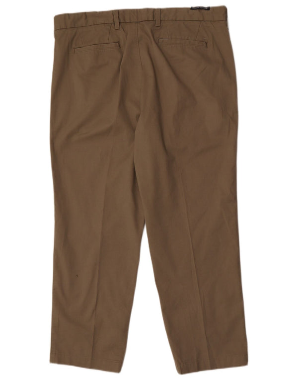 Мужские прямые брюки чинос Marks & Spencer Blue Harbour W40 L29 хаки