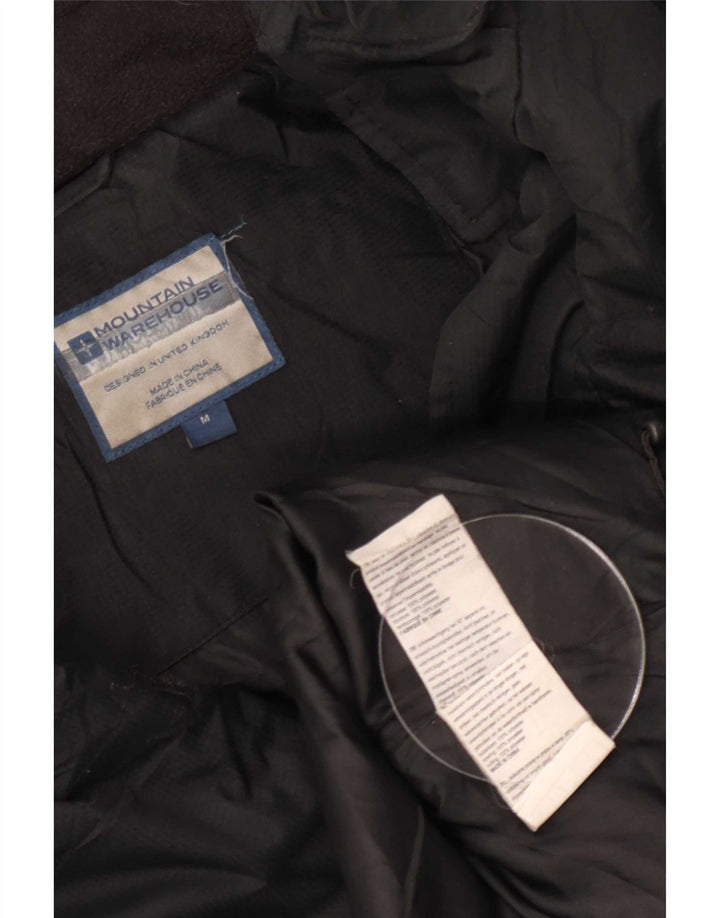 Мужская утепленная куртка с капюшоном Mountain Warehouse UK 38, средний черный полиэстер