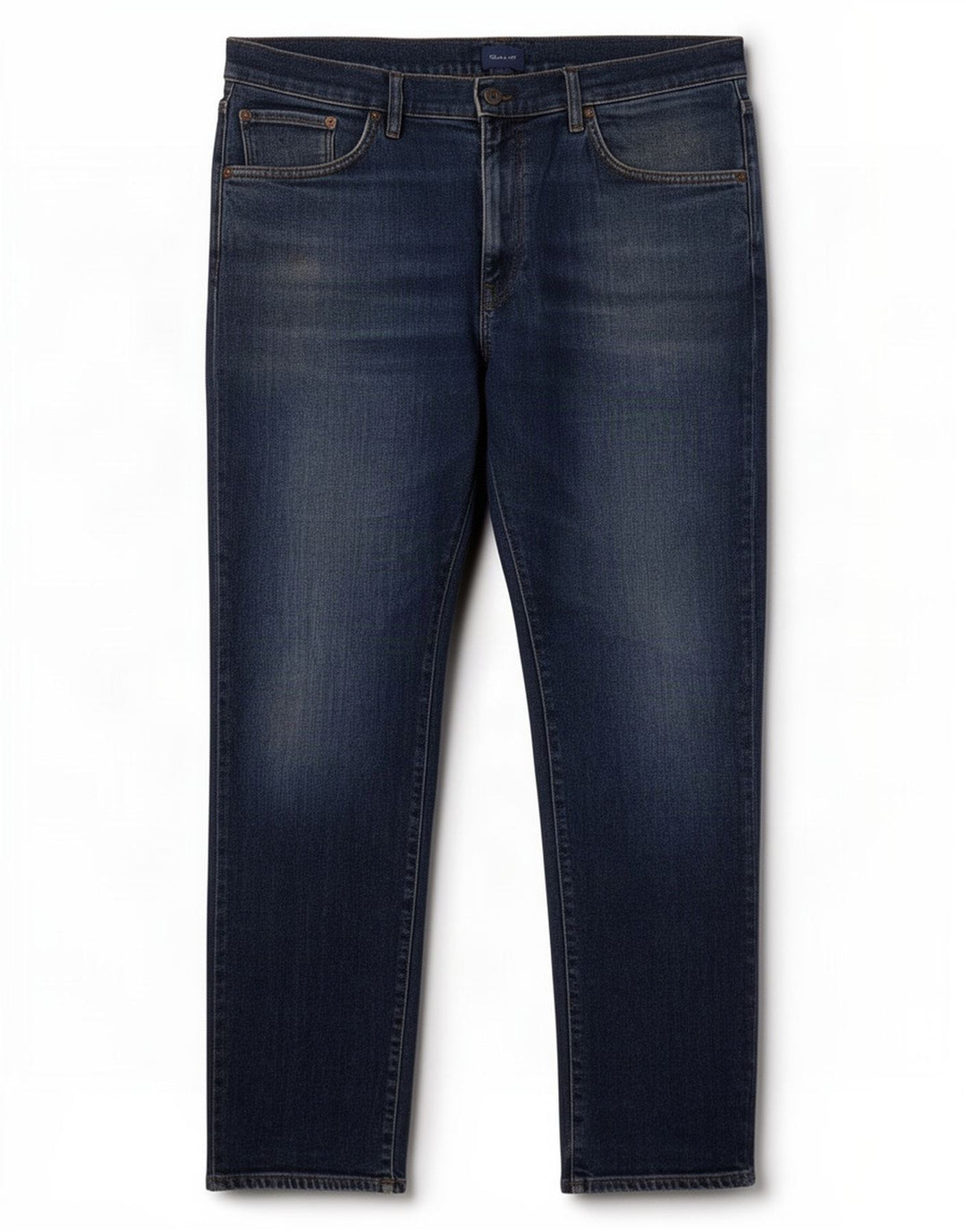 Мужские прямые джинсы Gant W38 L32, синий хлопок