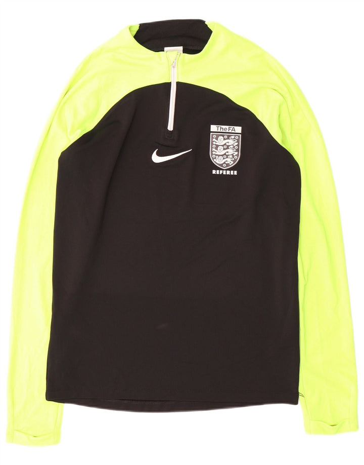 Мужские кроссовки Nike The FA Referee с графикой и длинными рукавами, маленький черный цвет с блоками