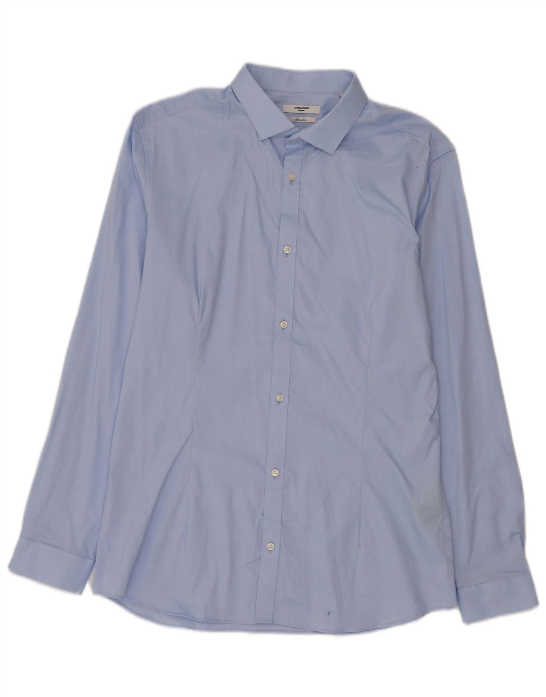 Мужская рубашка Jack & Jones XL, синяя, хлопок