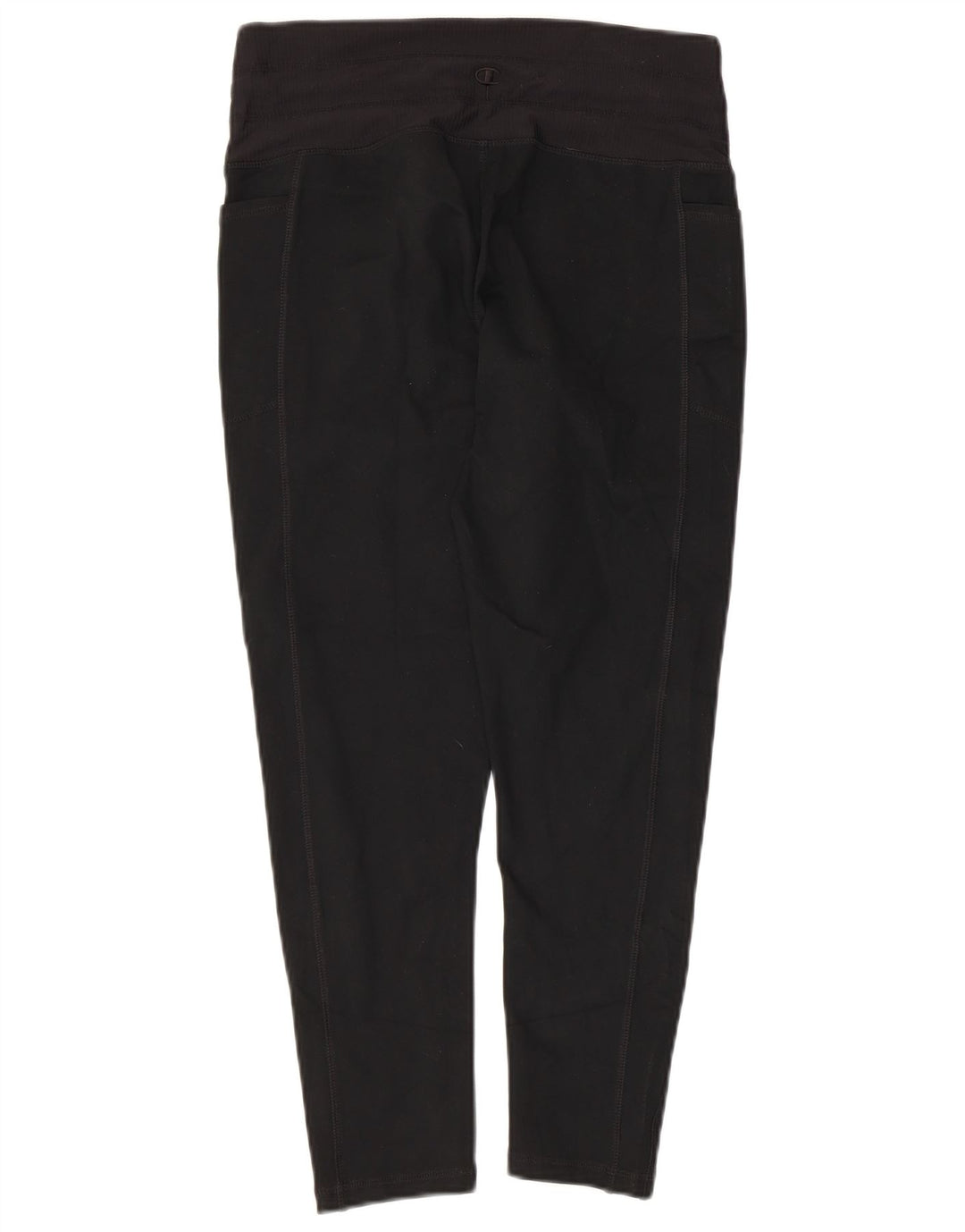 Женские леггинсы-капри CHAMPION UK 14, большие размеры, черный полиэстер