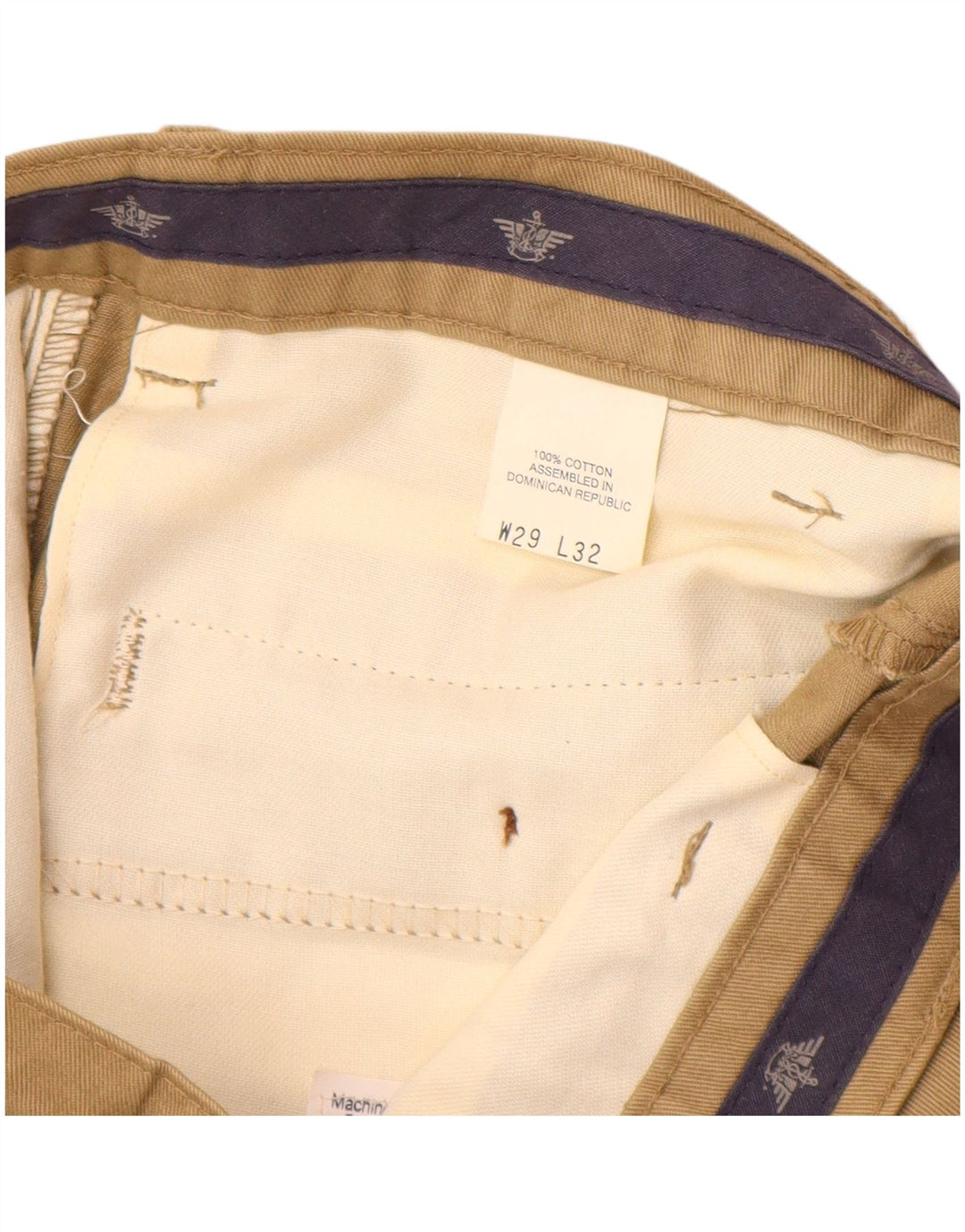 Мужские брюки-чиносы DOCKERS W29 L32, бежевый хлопок