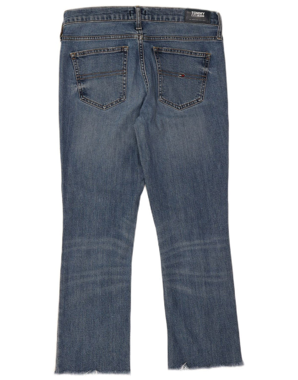 Tommy Hilfiger Женские джинсы Bootcut со средней посадкой W29 L25 Синие хлопковые