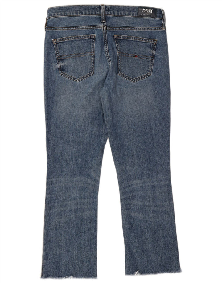Tommy Hilfiger Женские джинсы Bootcut со средней посадкой W29 L25 Синие хлопковые