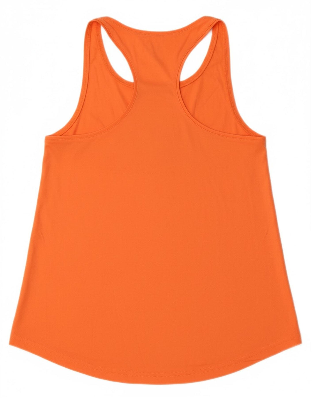 ADIDAS Womens Climalite Graphic Vest Top UK 8/10 Small Orange Polyester