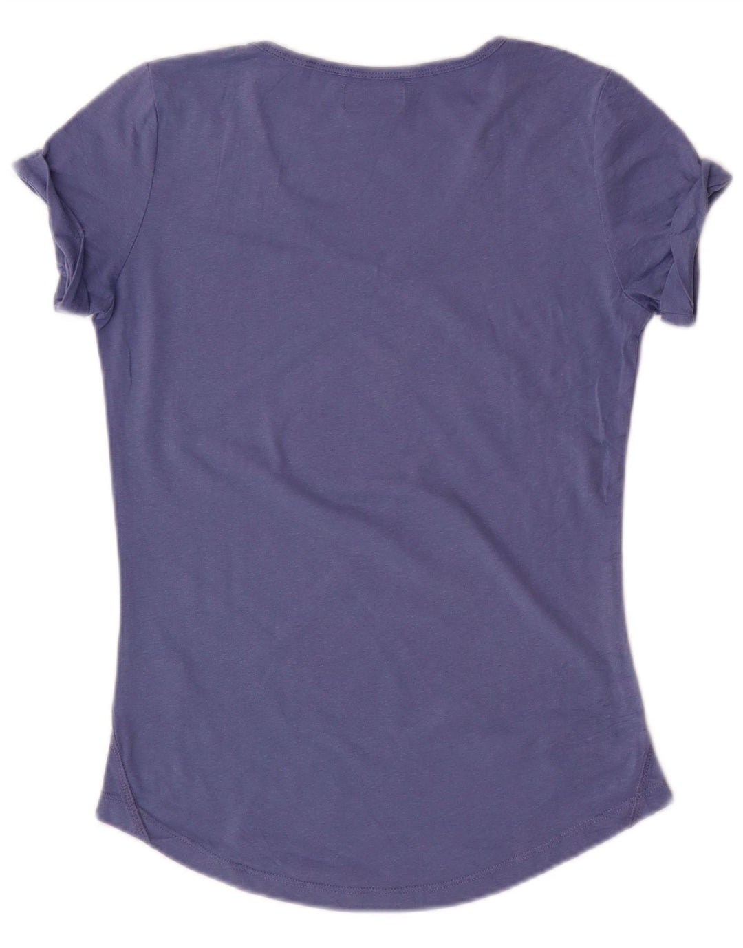 KAPPA Женская футболка с рисунком Top UK 12 Средний синий хлопок