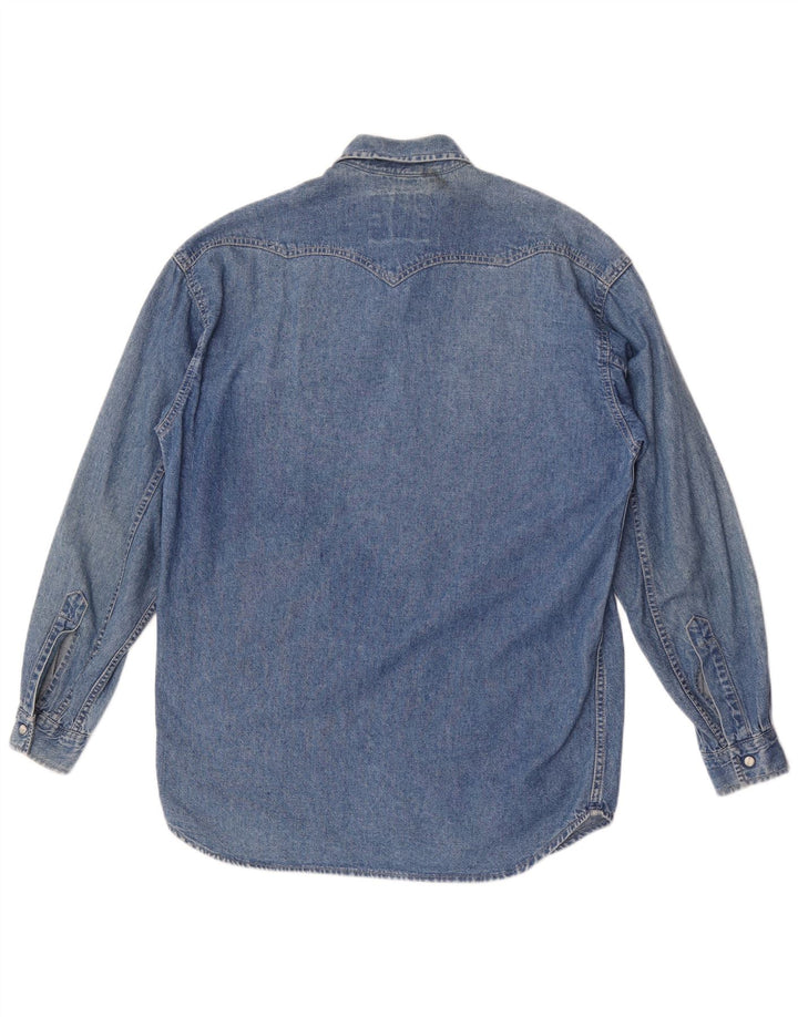 Мужская джинсовая рубашка Levi's, маленькая синяя