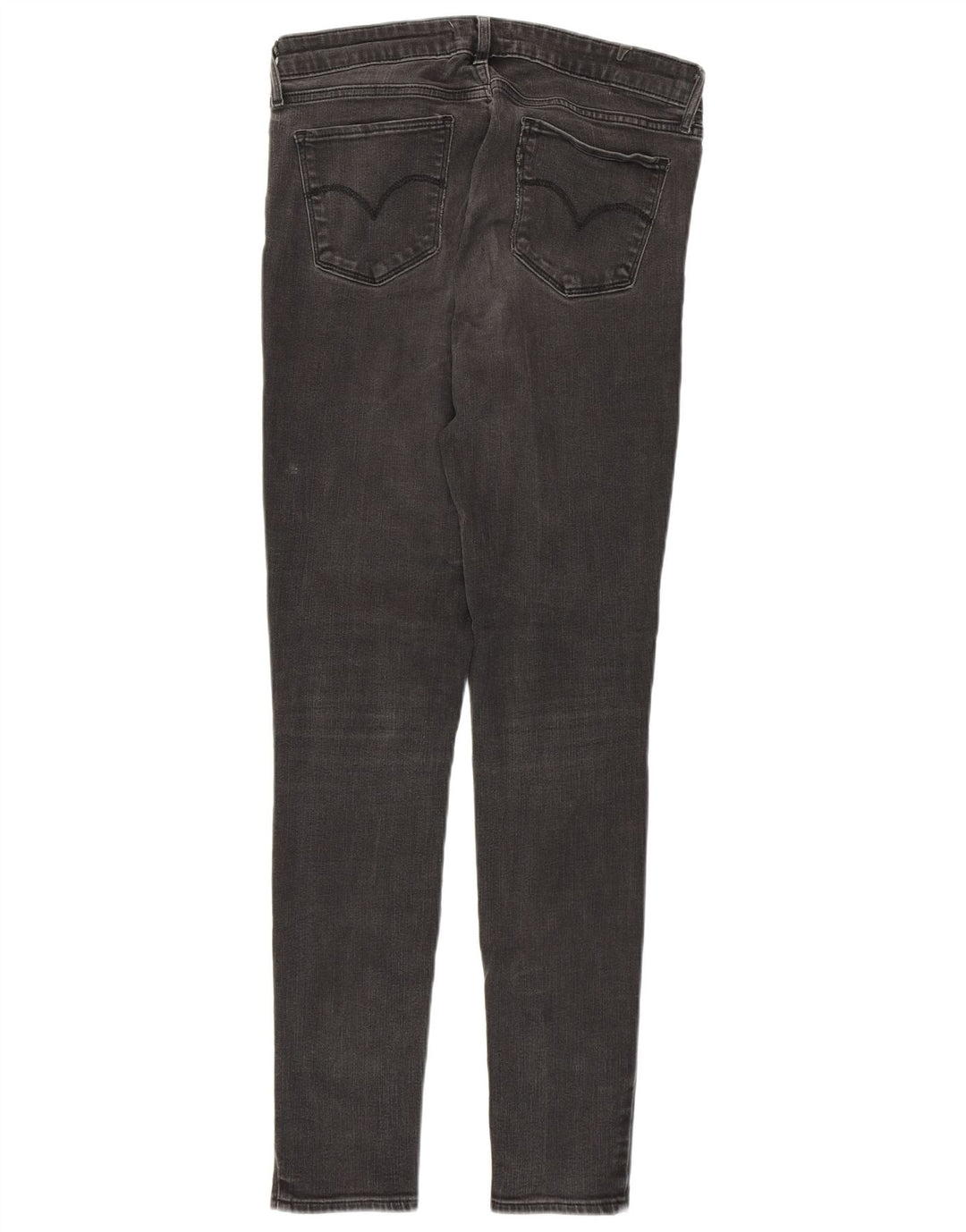 Женские джинсы скинни LEVI'S 711 W29 L32 Серые, хлопок