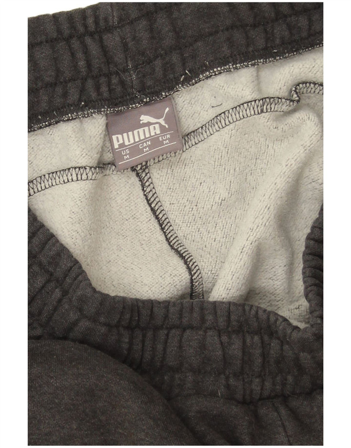 Мужские спортивные брюки Puma, джоггеры среднего серого цвета, хлопок