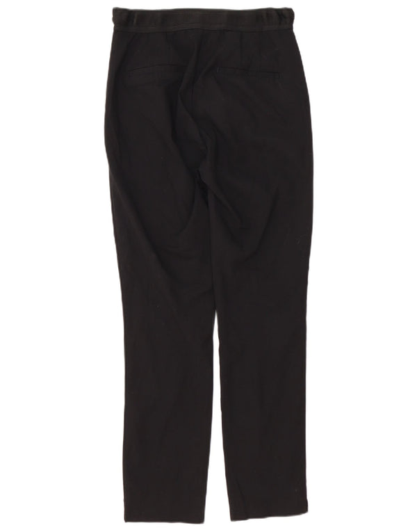 Женские узкие брюки чинос Zara, маленькие W26 L27, черные