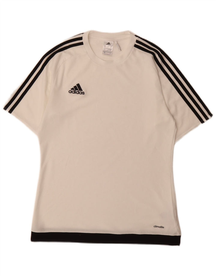 Adidas Мужская футболка Top Small White Polyester Sports