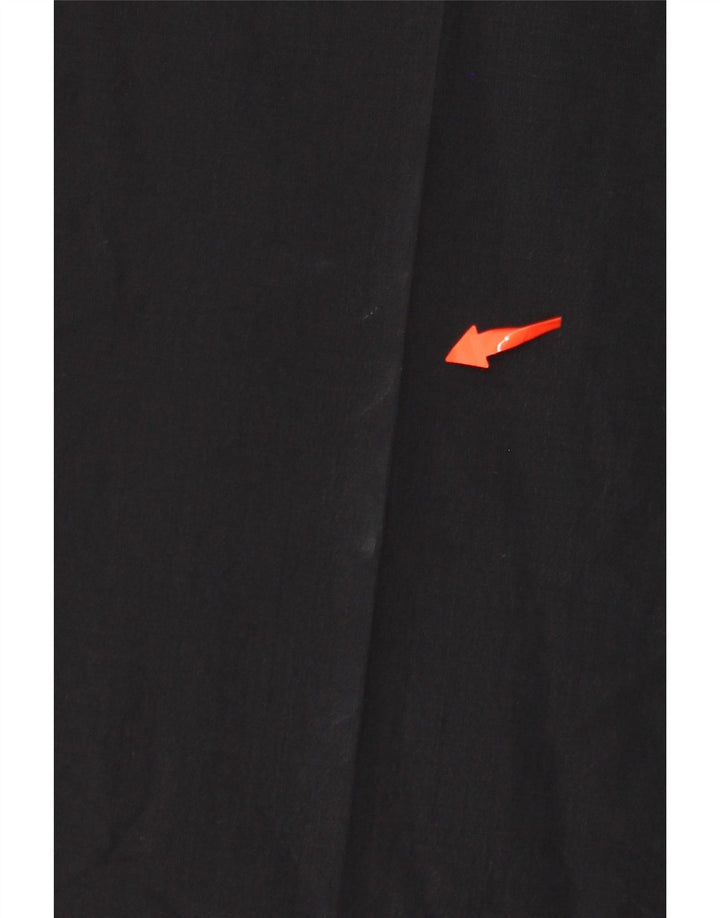 HUGO BOSS Женские прямые костюмные брюки W34 L31 Темно-синие из натуральной шерсти