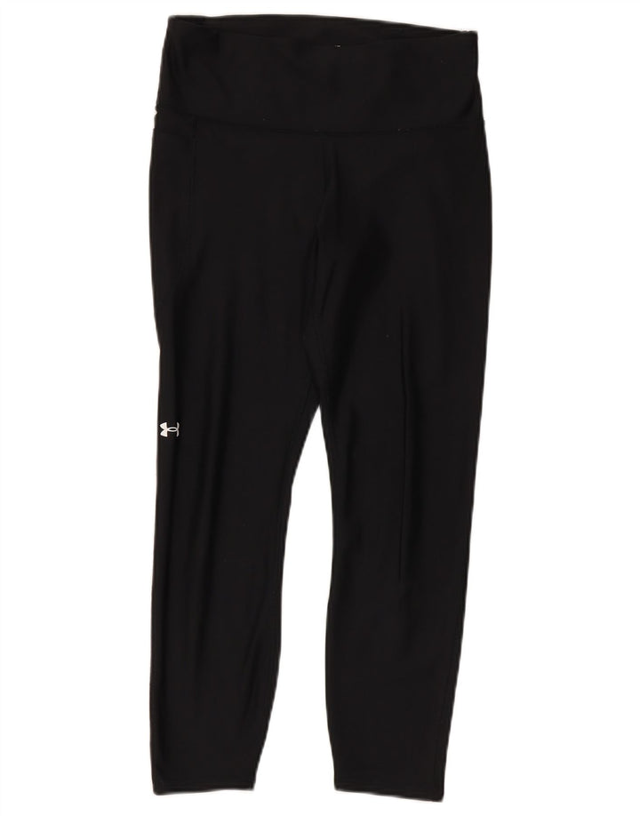 Женские леггинсы Under Armour Heat Gear UK 12, средний черный