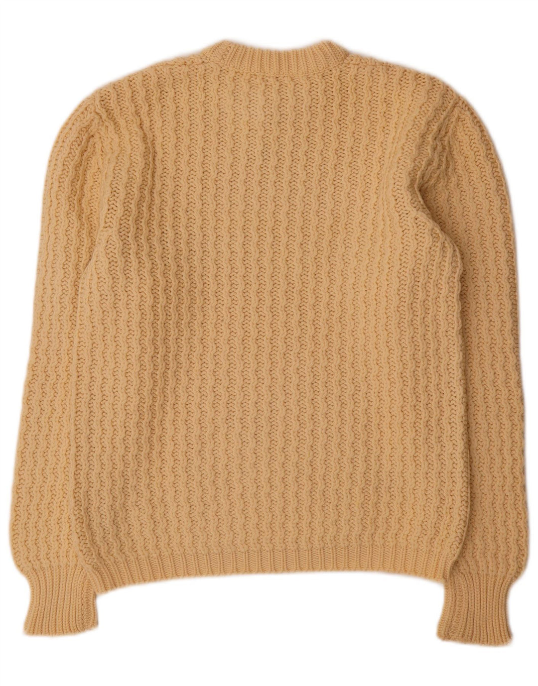 Женский джемпер с круглым вырезом VINTAGE UK 14, средний бежевый