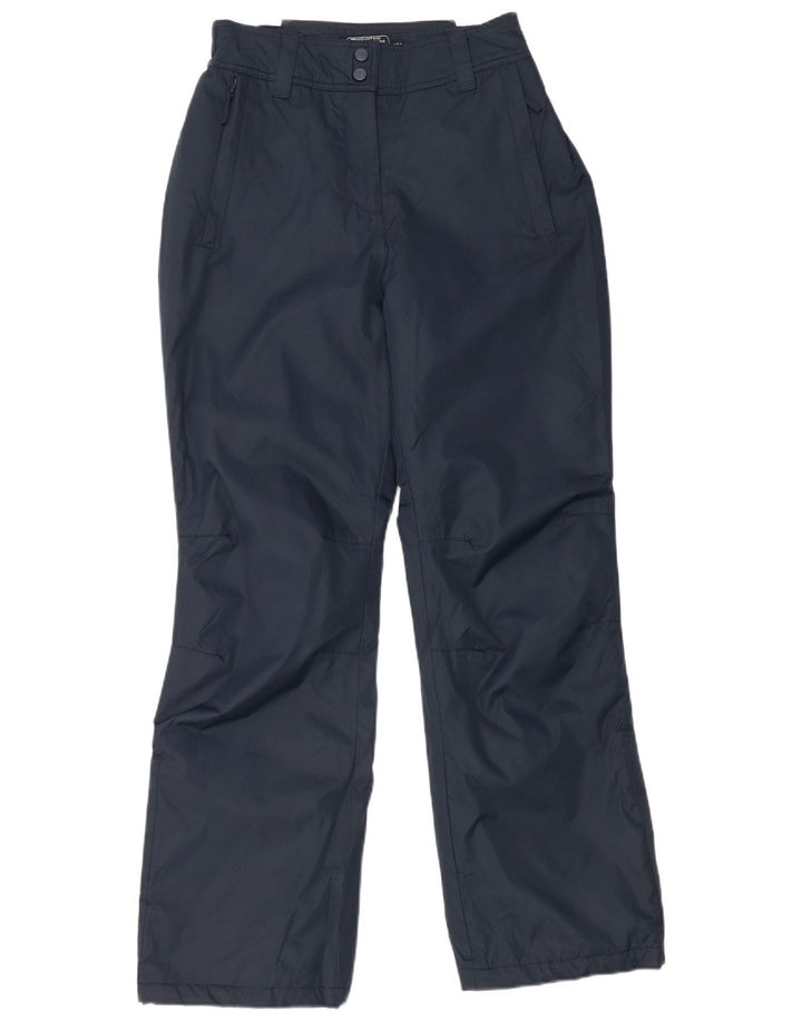 Женские лыжные брюки Mountain Warehouse UK 8, маленькие темно-синие, полиэстер