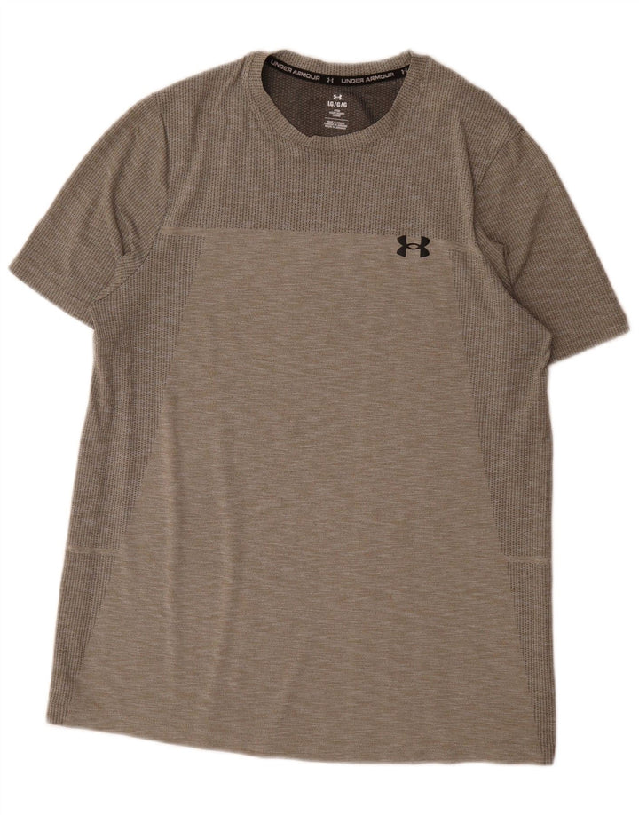 Мужская футболка Under Armour, большая серая в крапинку