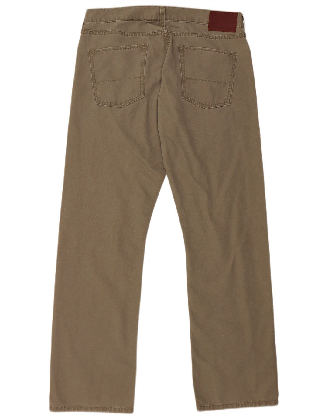 Мужские прямые повседневные брюки Dockers W34 L32, хлопок цвета хаки