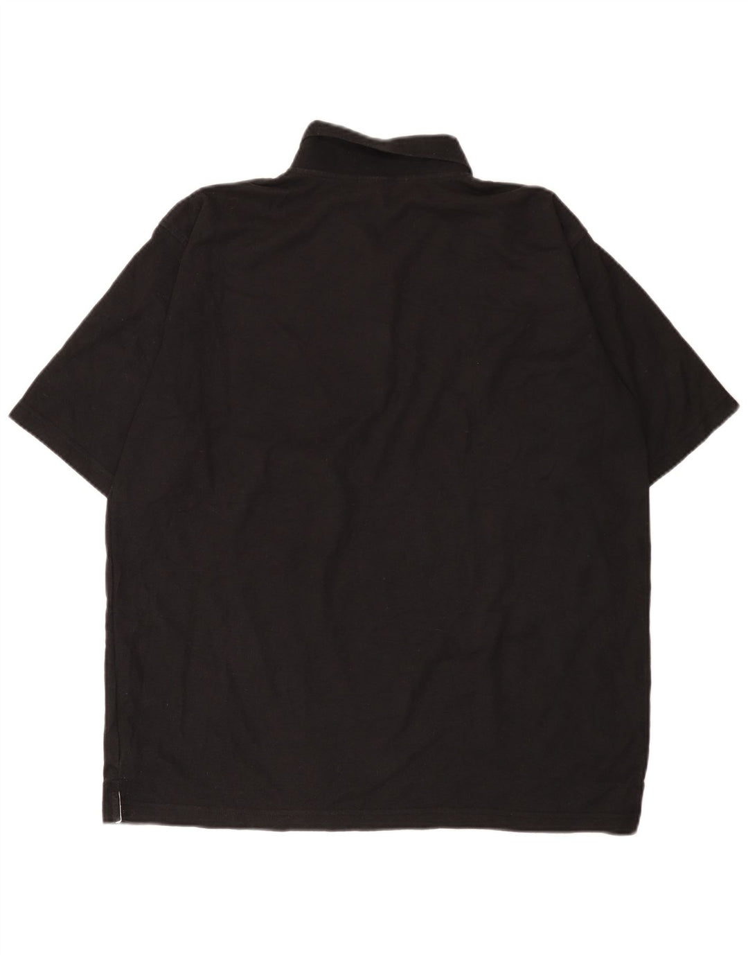 Мужская рубашка-поло Umbro XL, черная, полиэстер