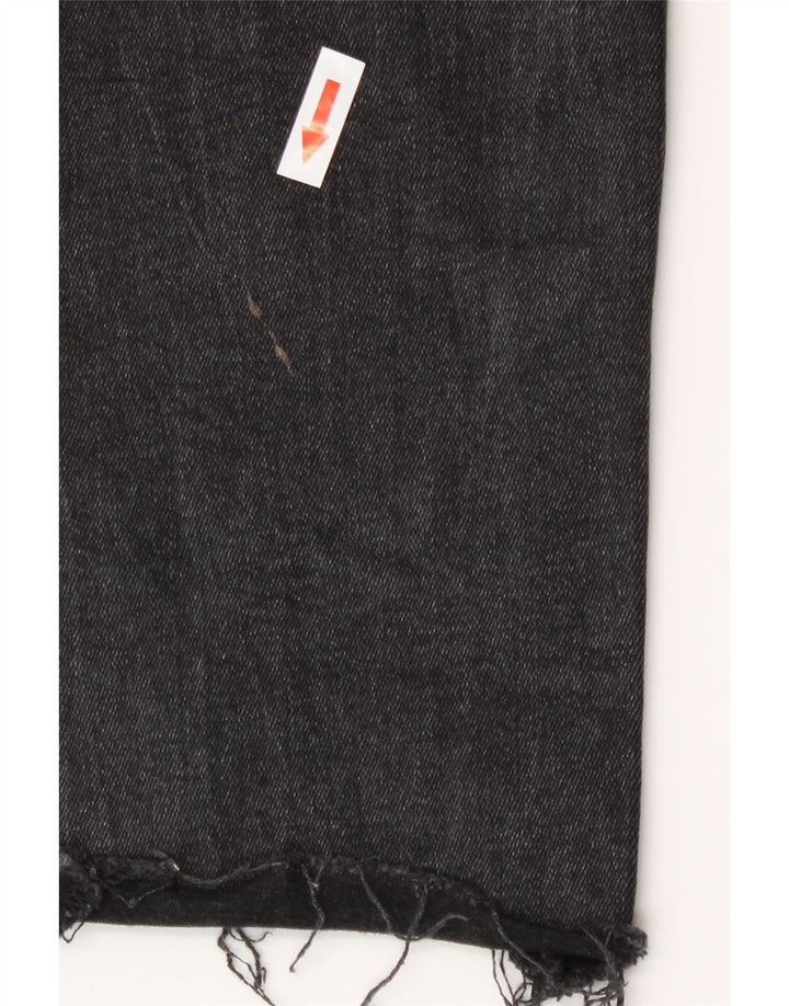 Женские узкие джинсы Zara EU 42, большие W32 L26, серые