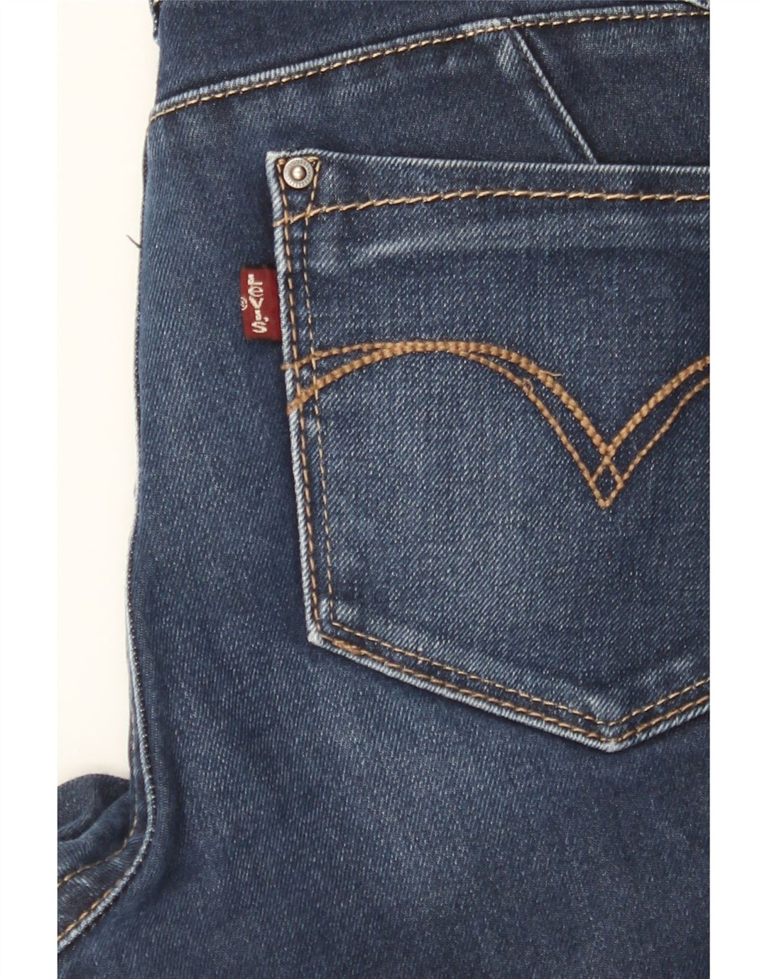 LEVI'S Womens Low Skinny Jeans W29 L28 Blue Cotton Vintage Levi's and Second-Hand Levi's from Messina Hembry 