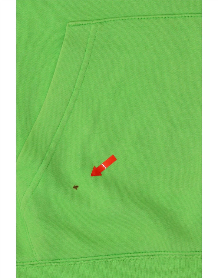 NIKE Mens Hoodie Jumper Medium Green Cotton Vintage Nike and Second-Hand Nike from Messina Hembry 