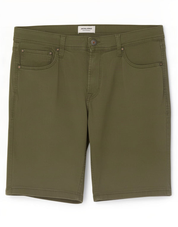 Мужские повседневные шорты Jack & Jones XL W38, зеленый хлопок