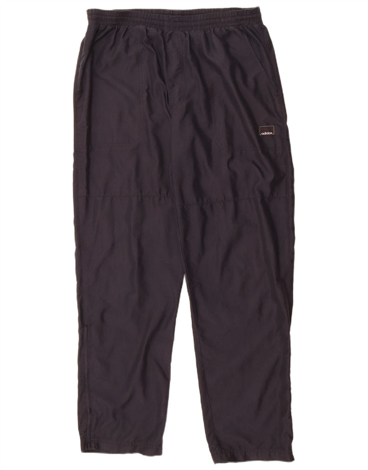 Мужские спортивные брюки Adidas, большие темно-синие, полиэстер