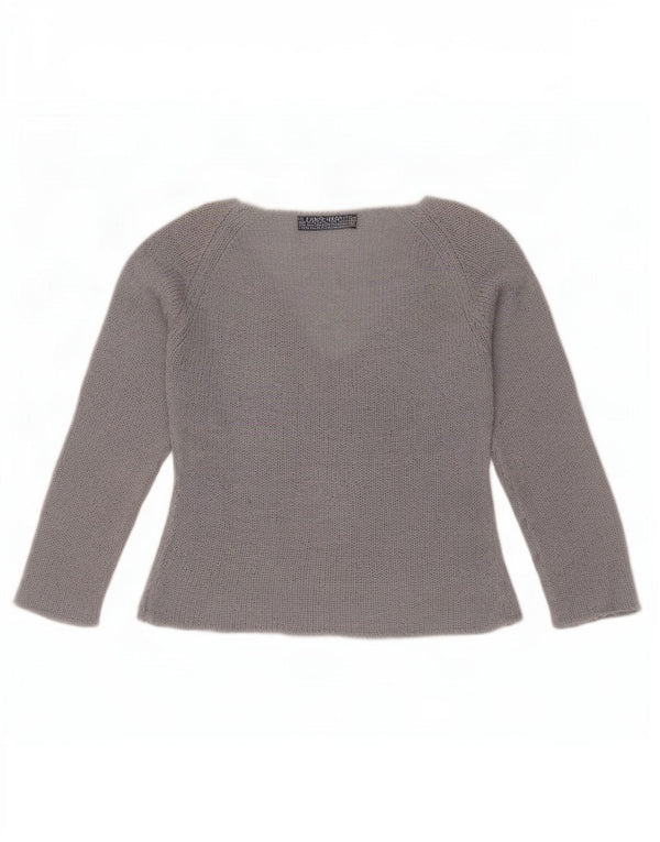 Женский укороченный кардиган с рукавами 3/4 Zara UK 12, средний синий с цветочным принтом