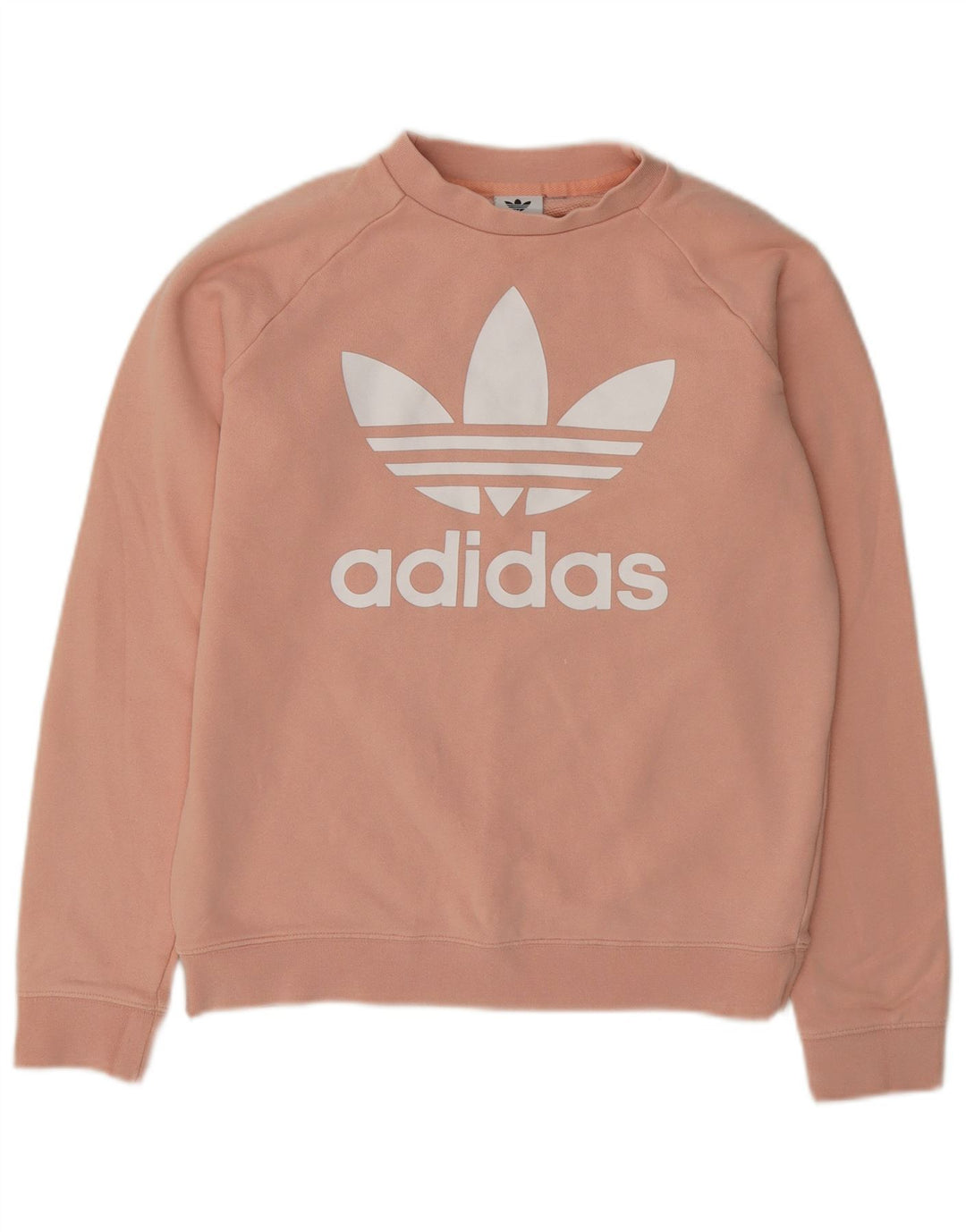 Женский свитер с рисунком Adidas UK 14, средний розовый