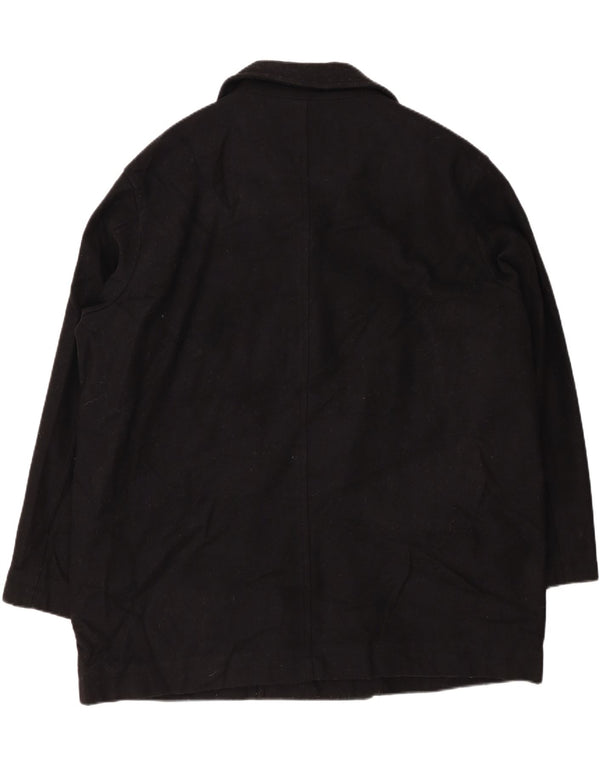 Мужское полупальто EDDIE BAUER UK 42 XL, черная шерсть