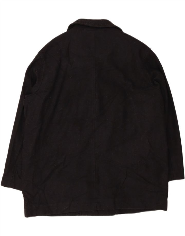 Мужское полупальто EDDIE BAUER UK 42 XL, черная шерсть