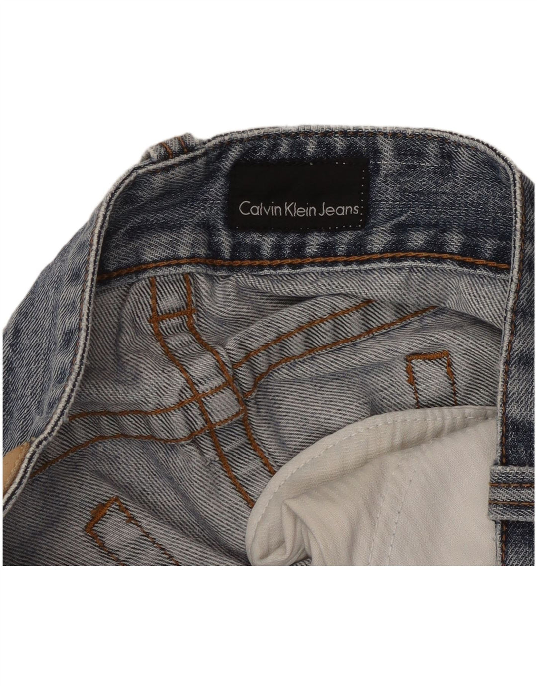 Женские прямые джинсы Calvin Klein W32 L31 синие