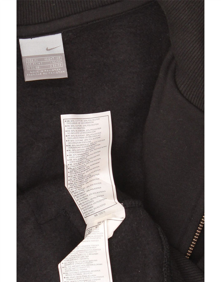 Мужской спортивный костюм NIKE, верхняя куртка UK 45/47 XL, черный хлопок