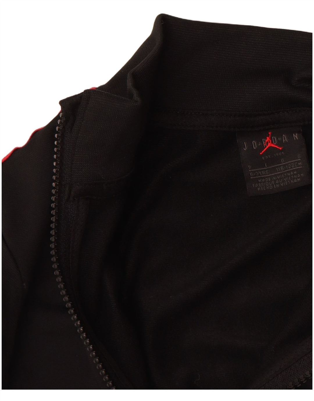 Спортивный костюм с графическим рисунком для мальчиков JORDAN, верхняя куртка 6-7 лет, черный