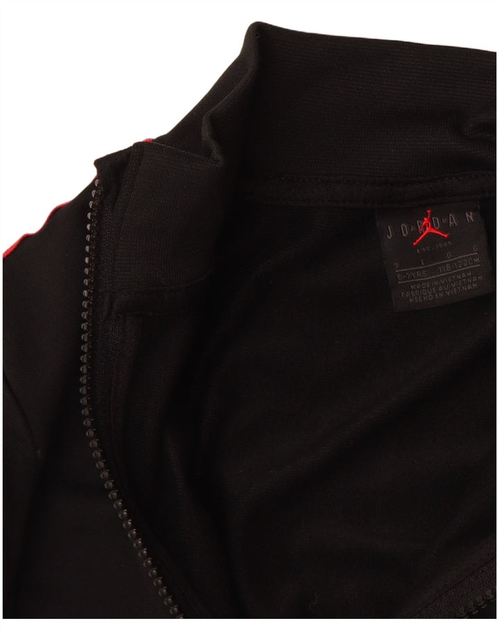 Спортивный костюм с графическим рисунком для мальчиков JORDAN, верхняя куртка 6-7 лет, черный