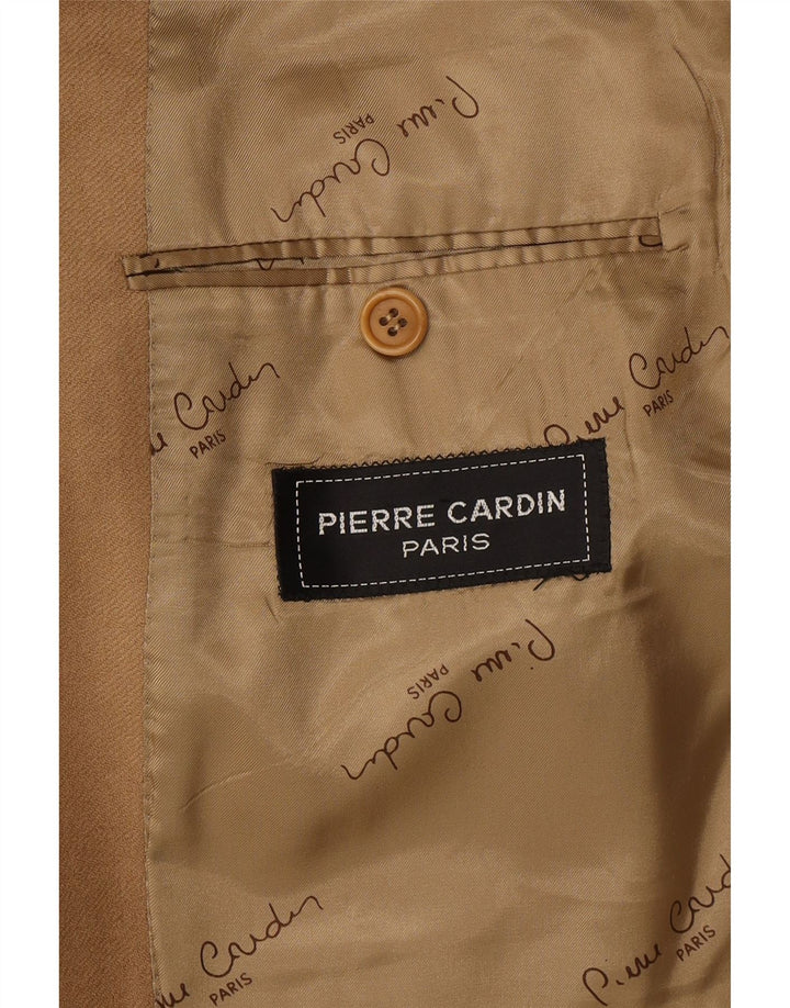 Мужской пиджак PIERRE CARDIN с 2 пуговицами UK 40, большой бежевый